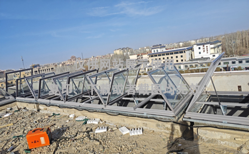 敦煌博物馆麟游排烟天窗