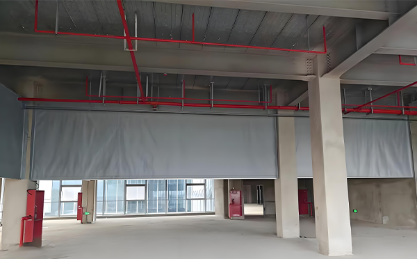 麟游防火布挡烟垂壁
