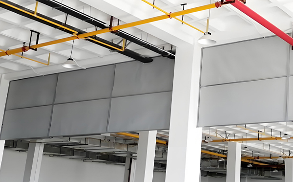 商场防烟分区常闭节点:麟游挡烟垂壁高度与控制器接线图解 商场防烟分区常闭节点:麟游挡烟垂壁高度与控制器接线图解