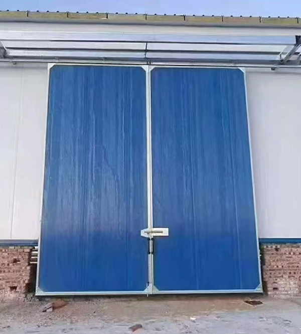 麟游工业门在大型仓储物流通道中的应用实例