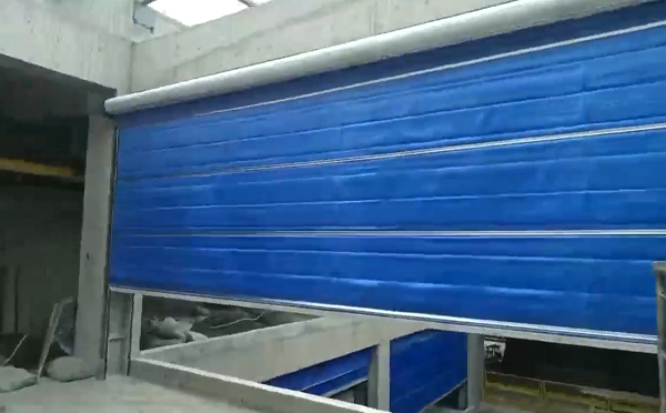 大型物流园区完成麟游防火门整体安装工程